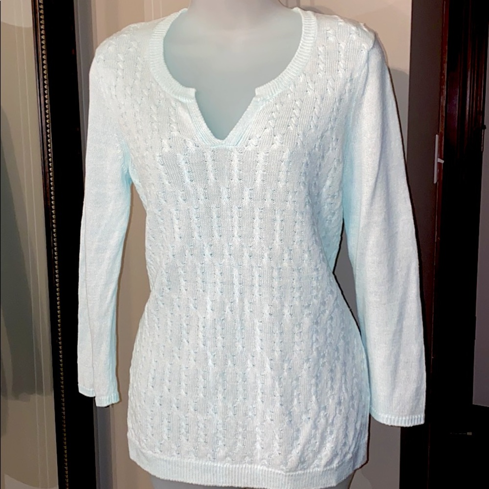 Tommy Bahama Mint Green Sweater